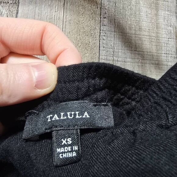 Talula Aritzia Black Strapless Jumpsuit - Picture 4 of 5